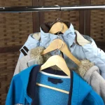 Natural Color Hangers hanging clothing