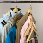 Natural Color Hangers hanging clothing