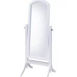 Barrington Cheval standing mirror in White finish