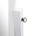 Barrington Cheval standing mirror in White finish